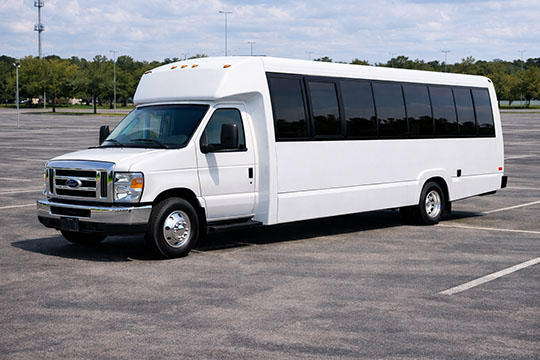 25-passenger minibus available for charter in New Albany, OH